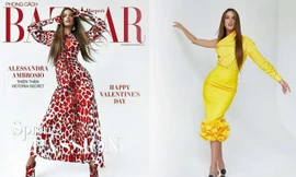 Chân dài đắt giá Alessandra Ambrosio khoe dáng trên tạp chí Việt Nam