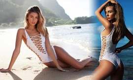 Đường cong hoàn hảo của chân dài Carmella Rose gây chao đảo