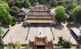 Toàn cảnh lăng Tự Đức. Ảnh: Google.