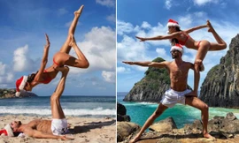 Izabel Goulart mặc bikini chụp ảnh cùng bạn trai gây 'sốt'