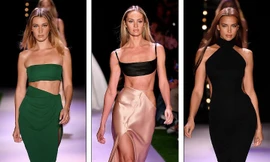Ba chân dài hàng đầu làng mốt dáng đẹp như tạc tượng trên sàn catwalk