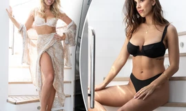 Siêu mẫu 9x nảy nở quá gợi cảm thôi miên người nhìn với áo tắm