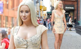 Nữ rapper sexy nhất thế giới xinh đẹp như 'búp bê sống' trên phố