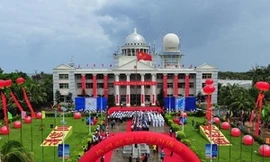 Cái gọi là thành phố Tam Sa được thành lập bất chấp sự phản đối của phía Việt Nam cũng như cộng đồng quốc tế. (Ảnh: Xinhua)