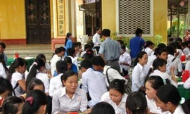 Thí sinh thi đại học nhận 6.000 suất ăn miễn phí ở đâu?