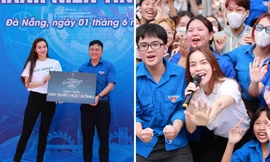 Ca sĩ Hồ Ngọc Hà tặng học bổng 100 triệu đồng cho sinh viên ở Đà Nẵng