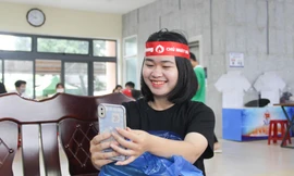 Nữ sinh 18 tuổi hiến máu đúng dịp sinh nhật