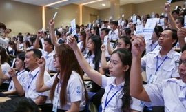 Anh Lê Công Hùng giữ chức danh Chủ tịch Hội Sinh viên TP. Đà Nẵng