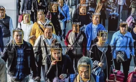 Công nghệ nhận dạng khuôn mặt đã được áp dụng tại ga tàu tại Trung Quốc.