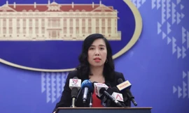 Người phát ngôn Bộ Ngoại giao Việt Nam Lê Thị Thu Hằng. Ảnh: TTXVN