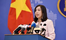 Người Phát ngôn Bộ Ngoại giao Lê Thị Thu Hằng cho biết,chưa có thông tin về người Việt nào bị ảnh hưởng trong các cuộc biểu tình tại Pháp. Ảnh: T.L