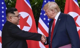 Cuộc gặp lịch sử giữa ông Trump và ông Kim đã diễn ra 24 ngày trước tại Singapore. 