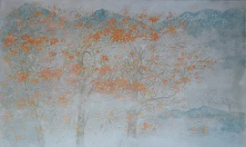 Một tác phẩm trong " Miền cổ tích" của Nguyễn Quốc Huy.