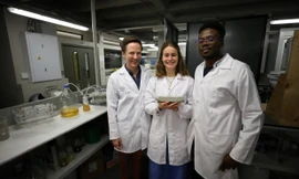 Những viên gạch vi sinh đầu tiên đã được ra đời từ nguồn nguyên liệu... nước tiểu. 