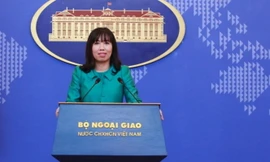 Người Phát ngôn Lê Thị Thu Hằng.