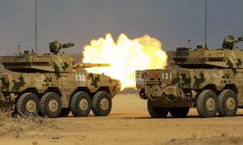 Pháo chống tăng bánh lốp ST1 8x8 là loại vũ khí chủ chốt mà Trung Quốc thiết kế và chế tạo để bán cho châu Phi.