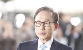 Cựu Tổng thống Hàn Quốc Lee Myung-bak sẽ phải đối diện với mức án tù chung thân. Ảnh: Yonhap