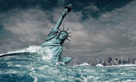 Thành phố New York có thể bị hủy diệt cuối thế kỷ này nếu không kiềm chế mức phát thải nhà kính. Ảnh minh họa