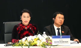 Chủ tịch Quốc hội Nguyễn Thị Kim Ngân điều hành Phiên họp Ủy ban Chấp hành của Hội nghị APPF-26.