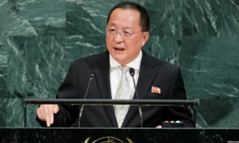 Bộ trưởng Ngoại giao Triều Tiên Ri Yong Ho. Ảnh: Getty Images