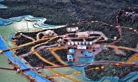 Làng Panmunjom nằm ở biên giới Hàn Quốc và Triều Tiên được ấn định làm nơi diễn ra cuộc gặp thượng đỉnh liên Triều vào cuối tháng 4 này.