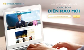 giao diện hiện đại của Web của VNA