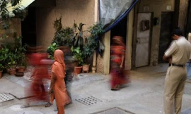 Căn hộ nơi một người giúp việc bị tra tấn ở New Delhi hồi tháng 10