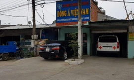 Trụ sở Chi nhánh Cty TNHH dịch vụ bảo vệ Đông Á nơi xảy ra vụ hỗn chiến