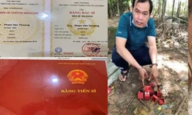 Đối tượng Phạm Văn Thương và tang vật