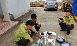 Sắm thiết bị bay theo dõi đàn voi rừng 