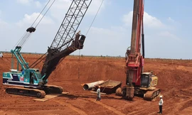 Đã xong móng nhà ga sân bay Long Thành, sẵn sàng khởi công