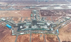 Hàng nghìn người đón Tết trên công trường sân bay Long Thành