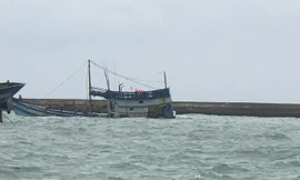 Chìm tàu chở 70 ngàn lít dầu, nguy cơ tràn dầu ở biển đảo Phú Quý