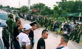 Hiện trường nơi xảy ra vụ việc