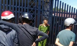 Công an phong tỏa hiện trường vụ án mạng