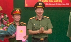 Thượng tá Huỳnh Yên Nam làm trưởng Công an TP Biên Hòa