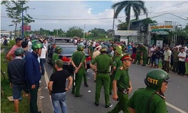 Hiện trường vụ việc.