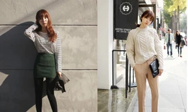 Ba set đồ công sở cho ngày mưa bão