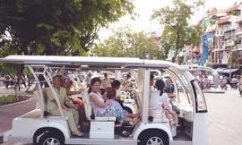 Sẽ nhập thêm 30 xe như thế này để lưu hành ở 5 quận nội thành Ảnh: Trọng Đảng