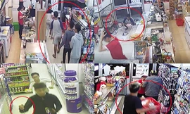 Băng nhóm trộm cướp tài sản trong cửa hàng tiện ích mà Công an TPHCM thông báo truy tìm