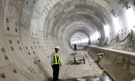 Cận cảnh đường hầm Metro số 1 dưới lòng Sài Gòn