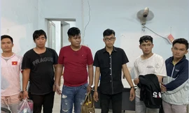 Các đối tượng bị bắt