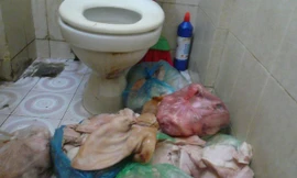 Các nguyên liệu chế biến thực phẩm được bảo quản và cất giữ ở những nơi không tưởng.