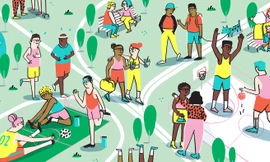 Không còn là những “chú lùn” chỉ biết đi những bước thấp rụt rè phía dưới nữa