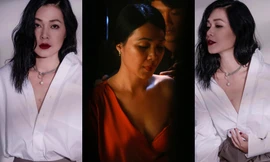 'Bà xã' của NSND Nguyễn Hải trong Bão ngầm từng là 'nữ hoàng cảnh nóng'