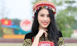 Á hậu Ngọc Hằng: Di tích lịch sử Yên Bái thêm hấp dẫn nhờ chuyển đổi số