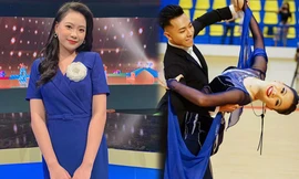 MC - Kiện tướng dancesport Quỳnh Hương: 'Tôi có những cơn mất ngủ dễ chịu nhờ EURO'