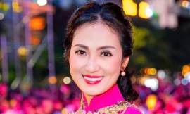 Nữ MC góp giọng trong thời khắc trọng đại của Lễ kỷ niệm 30/4