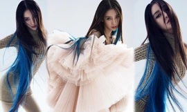 Sự nghiệp xuống dốc, Angela Baby vẫn đẹp ma mị trên bìa tạp chí mới