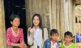 Đỗ Thị Hà nhớ về chuyến từ thiện đặc biệt, hẹn ngày trở lại miền Trung làm dự án Nhân ái